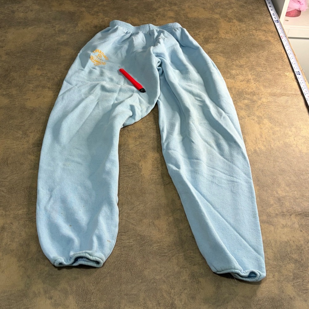 Mike‎ Minor Sweatpants Mens L Blue Eiferman's Las Vegas Gym Vintage Joggers 1041